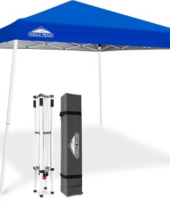 Eagle Peak Tente d'auvent escamotable à Pieds inclinés de 3 m x 3 m