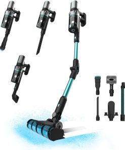 Cecotec Aspirateur Vertical Conga Rockstar 2500 Thunder Jalisco Flex Animal. Puissance maximale 400 W et 122 AW, 30 kPa, Autonomie 65 Min, Moteur Numérique, Brosse Jalisco, Accessoires Animaux