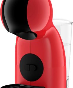 Nescafé Dolce Gusto Krups Machine à café capsules, Pression 15 Bars, Cafetière Dosettes, Multi-boissons Froides Ou Chaudes, Intuitive, Compact, Mode Ã‰co, Piccolo XS Rouge KP1A3510