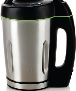 DOMO DO498BL Mixeur à soupe - 1,6 L - Blender mixeur pour smoothies, compotes et boissons végétales - 3 programmes - Argent/Noir
