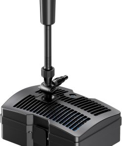 SunSun CUF-6000 Filtre, Pompe Fontaine et Clarificateur 3 en 1-2500 l / 54 W/UVC 9 W/refoulement Max. 2,5 m - stérilisateur écumeur pour bassins