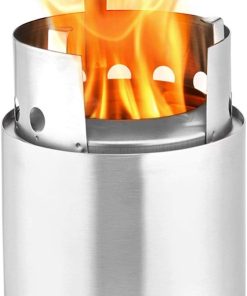 Solo Stove Casserole | Avec sac en nylon, batterie de cuisine légère en acier inoxydable