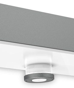 Steinel Lampe solaire XSolar SOL-O S, détecteur de mouvement 360° max. 6 m, applique murale solaire 3000 K, anthracite