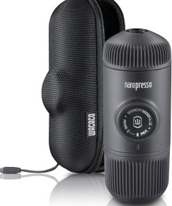 🔥 Pack 2x WACACO Nanopresso – Machine Espresso Portable avec Adaptateur NS & S-Case | Capsules et Café Moulu, Voyage & Campin(Lot de 2 de la même couleur）
