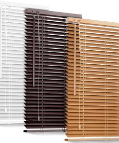 Sol Royal Store Venitien 80x130 cm JH3 – Store Venitien Bois à Lamelles Écologiques Aspect Chêne – Stores Vénitiens intérieurs pour Fenêtres et Portes