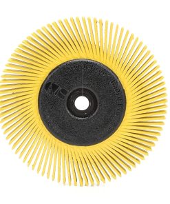 Scotch-Brite (TM) Brosse à poils radiaux, oxyde d'aluminium, 6000 tr/min, 6 x 1/2 de large, grain 80 (lot de 1)